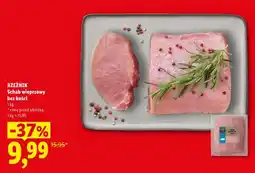 Lidl RZEŹNIK Schab wieprzowy bez kości oferta