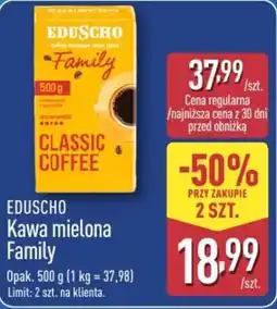 ALDI EDUSCHO Kawa mielona Family oferta