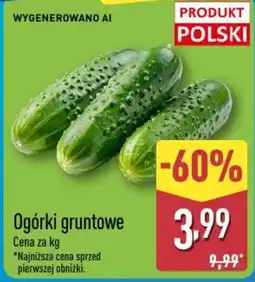ALDI Ogórki gruntowe oferta
