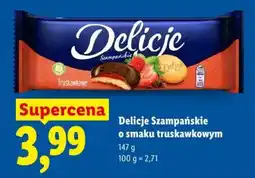 Lidl Delicje Szampańskie Truskawkowe oferta