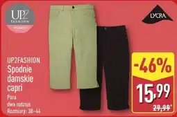ALDI UP2FASHION Spodnie damskie capri oferta