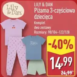 ALDI Piżama 3-częściowa dziecięca oferta