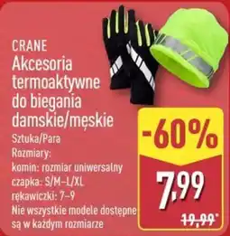 ALDI CRANE Akcesoria termoaktywne do biegania damskie/męskie oferta