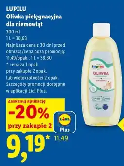 Lidl Lupilu Oliwka pielęgnacyjna dla niemowląt oferta