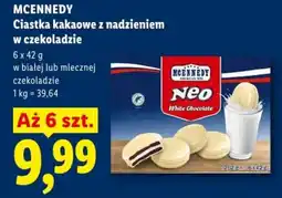 Lidl Ciastka kakaowe z nadzieniem w czekoladzie oferta