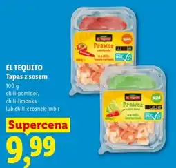 Lidl EL TEQUITO Tapas z sosem oferta