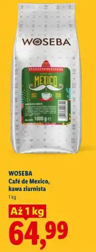 Lidl Woseba Café de Mexico, kawa ziarnista oferta