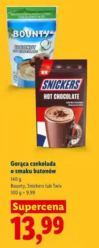 Lidl Gorąca czekolada o smaku batonów oferta