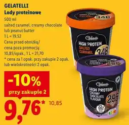 Lidl Gelatelli Lody proteinowe oferta