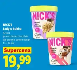 Lidl NICK'S Lody w kubku oferta