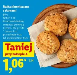 Lidl Bułka ziemniaczana z ziołami oferta