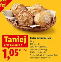 Lidl Bułka ziemniaczana oferta