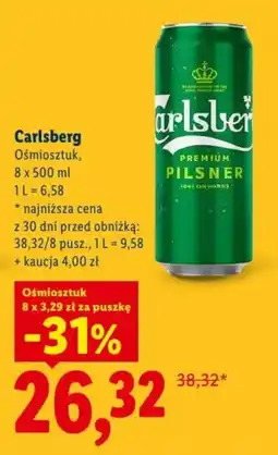 Lidl Ośmiosztuk Carlsberg oferta