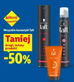 Lidl Wszystkie kosmetyki Taft oferta