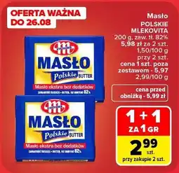Carrefour Masło Polskie Mlekovita oferta