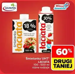 Carrefour Śmietanka UHT Łaciate oferta