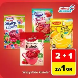 Carrefour Wszystkie kisiele Dr. Oetker, Gellwe, Delecta, Winiary oferta