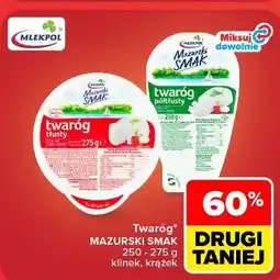 Carrefour Twaróg Mazurski Smak oferta