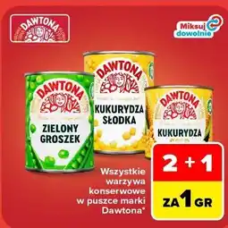 Carrefour Warzywa konserwowe w puszce Dawtona oferta
