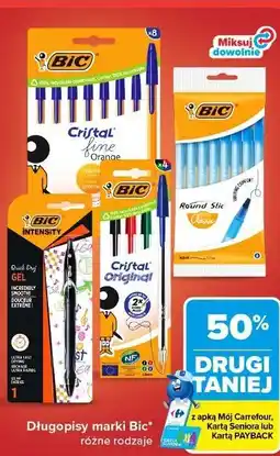 Carrefour Długopisy marki Bic oferta