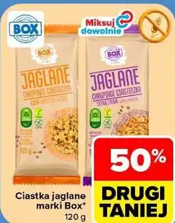 Carrefour Ciastka jaglane marki Box oferta