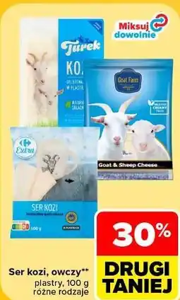 Carrefour Ser kozi, owczy Turek plastry oferta