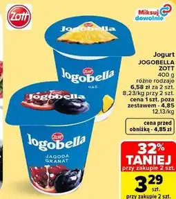 Carrefour Jogurt Jogobella Zott oferta