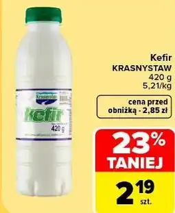 Carrefour Kefir KRASNYSTAW oferta