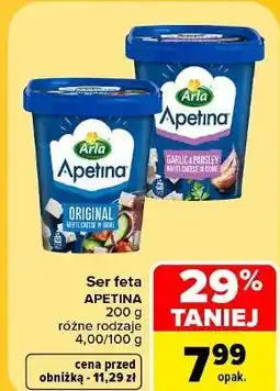 Carrefour Ser feta APETINA oferta