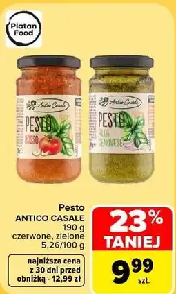 Carrefour Pesto Antico Casale oferta