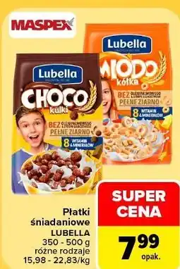 Carrefour Płatki śniadaniowe Lubella oferta