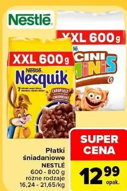 Carrefour Płatki śniadaniowe NESTLÉ oferta