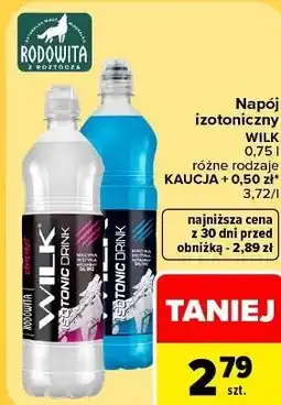 Carrefour Napój izotoniczny Wilk Rodowita oferta