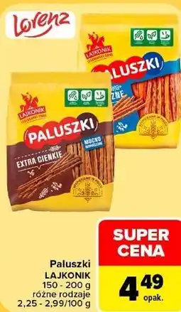 Carrefour Paluszki Lajkonik oferta