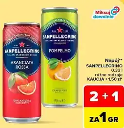 Carrefour Napój Sanpellegrino oferta