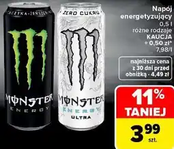 Carrefour Napój energetyzujący Monster Energy oferta