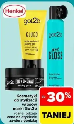 Carrefour Kosmetyki do stylizacji włosów marki Got2b oferta
