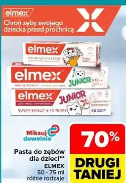 Carrefour Pasta do zębów dla dzieci Elmex oferta