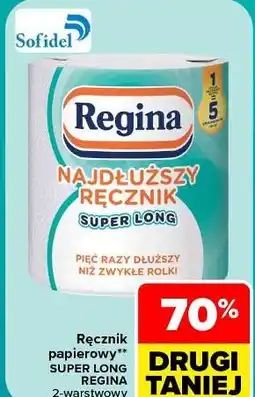 Carrefour Ręcznik papierowy Super Long Regina oferta