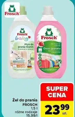 Carrefour Żel do prania Frosch oferta