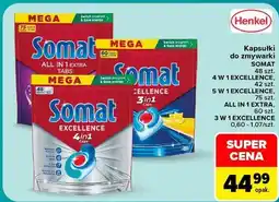 Carrefour Somat Kapsułki do zmywarki oferta