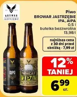 Carrefour Piwo Browar Jastrzębie IPA, AIPA oferta