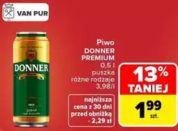 Carrefour Piwo Donner Premium oferta