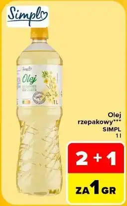 Carrefour Olej rzepakowy Simpl oferta