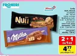 Carrefour Lody Nuii, Milka na patyku oferta