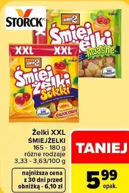 Carrefour Żelki XXL Śmiejżelki nimm2 oferta