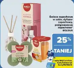 Carrefour Świeca zapachowa w szkle, dyfuzor zapachowy, podgrzewacze zapachowe BOLSIUS oferta