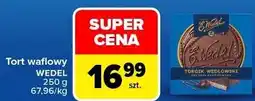 Carrefour Tort waflowy Wedel oferta