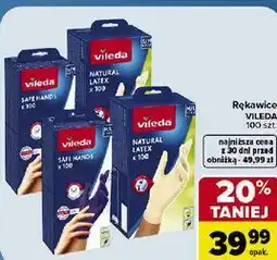Carrefour Rękawice Vileda oferta