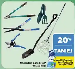 Carrefour Narzędzia ogrodowe oferta